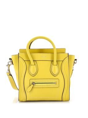 Celine Luggage Bag Grainy Leather Nano #320544C14B